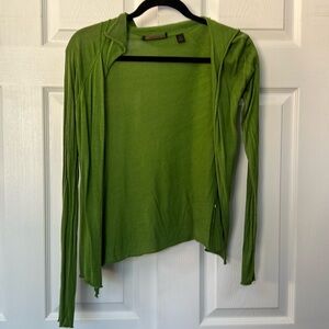 Country Road Long Sleeve Green Shirt
